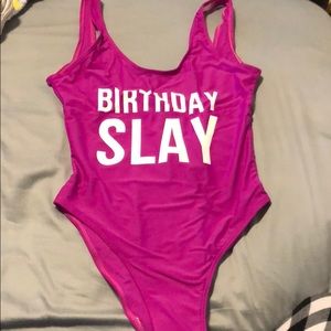 Birthday slay one piece